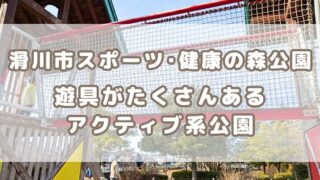 【滑川市スポーツ・健康の森公園】大型遊具×芝生広場で思いっきり遊べる!富山の子連れにおすすめ公園レポ